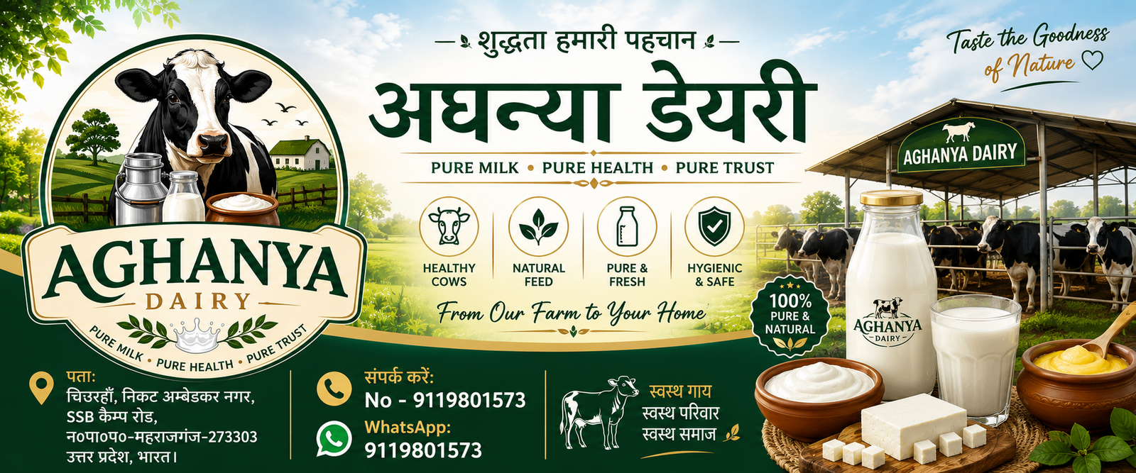 Aghanya Dairy, Maharajganj
